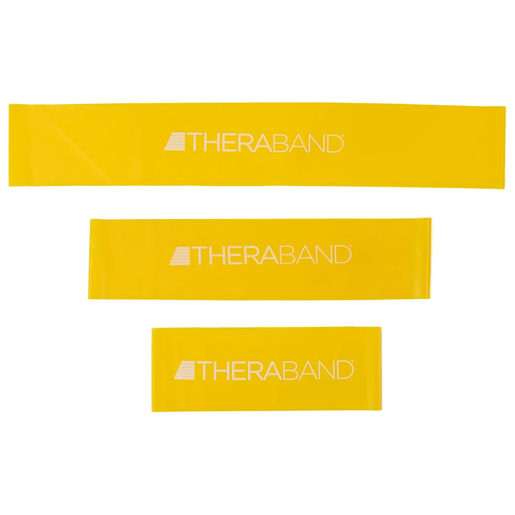 TheraBand Professional Resistance Band Loop 12", Light Yellow - Image 1