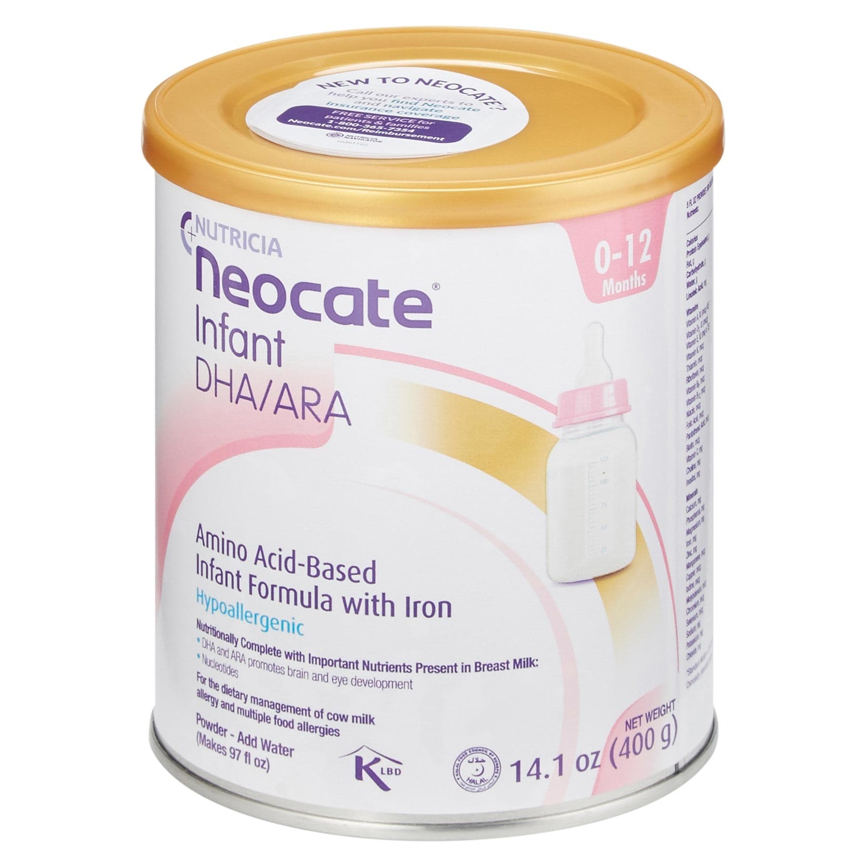 Neocate DHA and ARA Amino Acid Based Infant Formula with Iron - Image 1