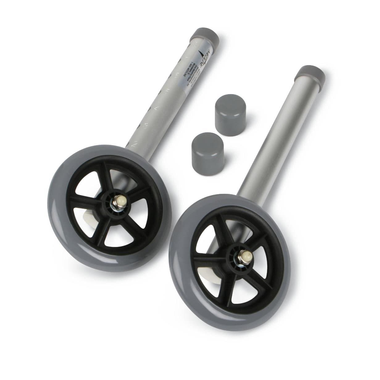 Medline 5" Caster Kits for Walkers - Case of 6 - Image 1