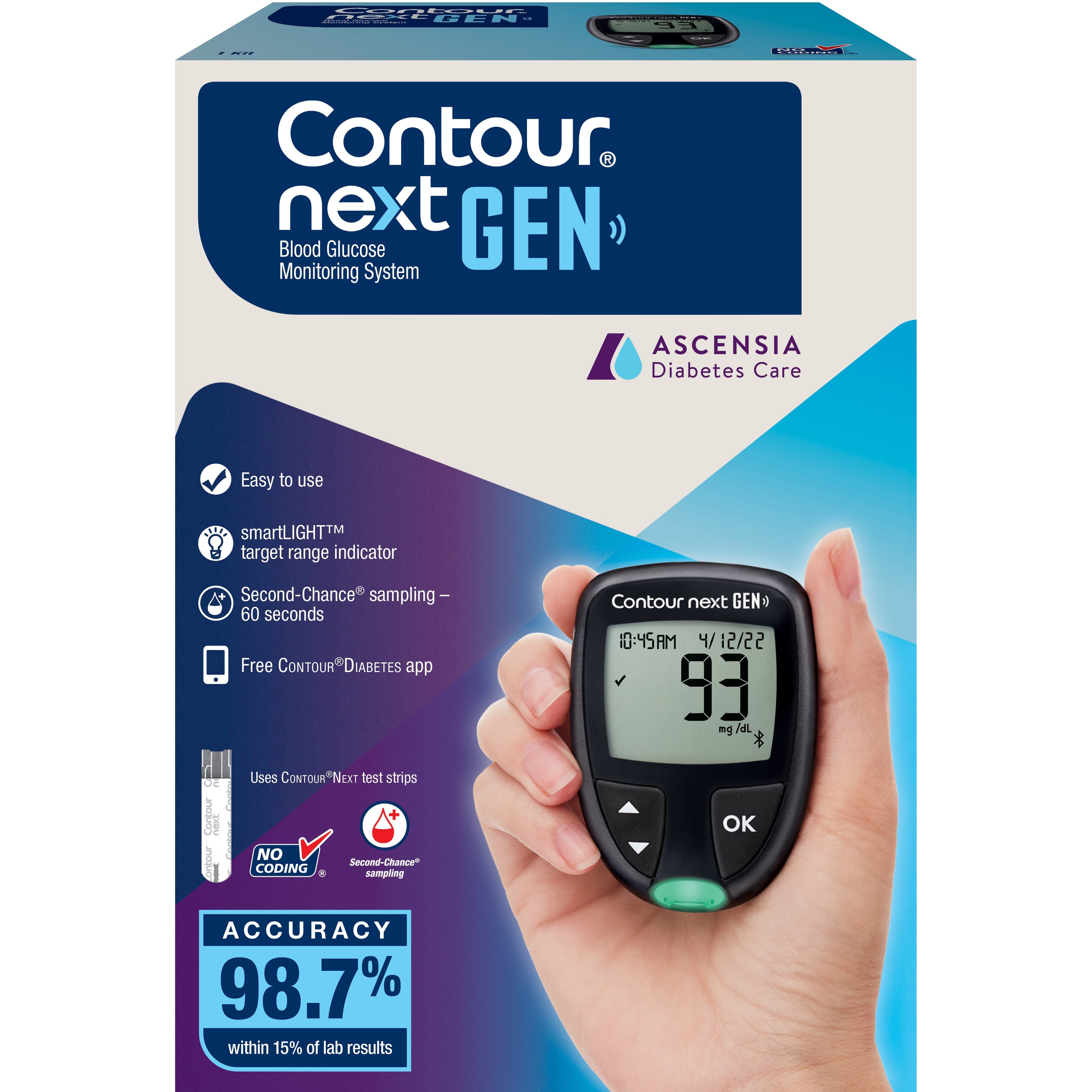 Ascensia CONTOUR NEXT GEN Blood Glucose Meter - Image 1
