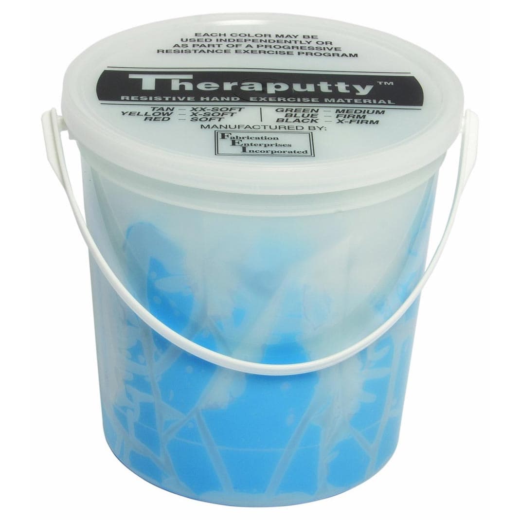 CanDo Antimicrobial Theraputty Exercise Material, 5 Lbs, Blue, Firm - Image 1