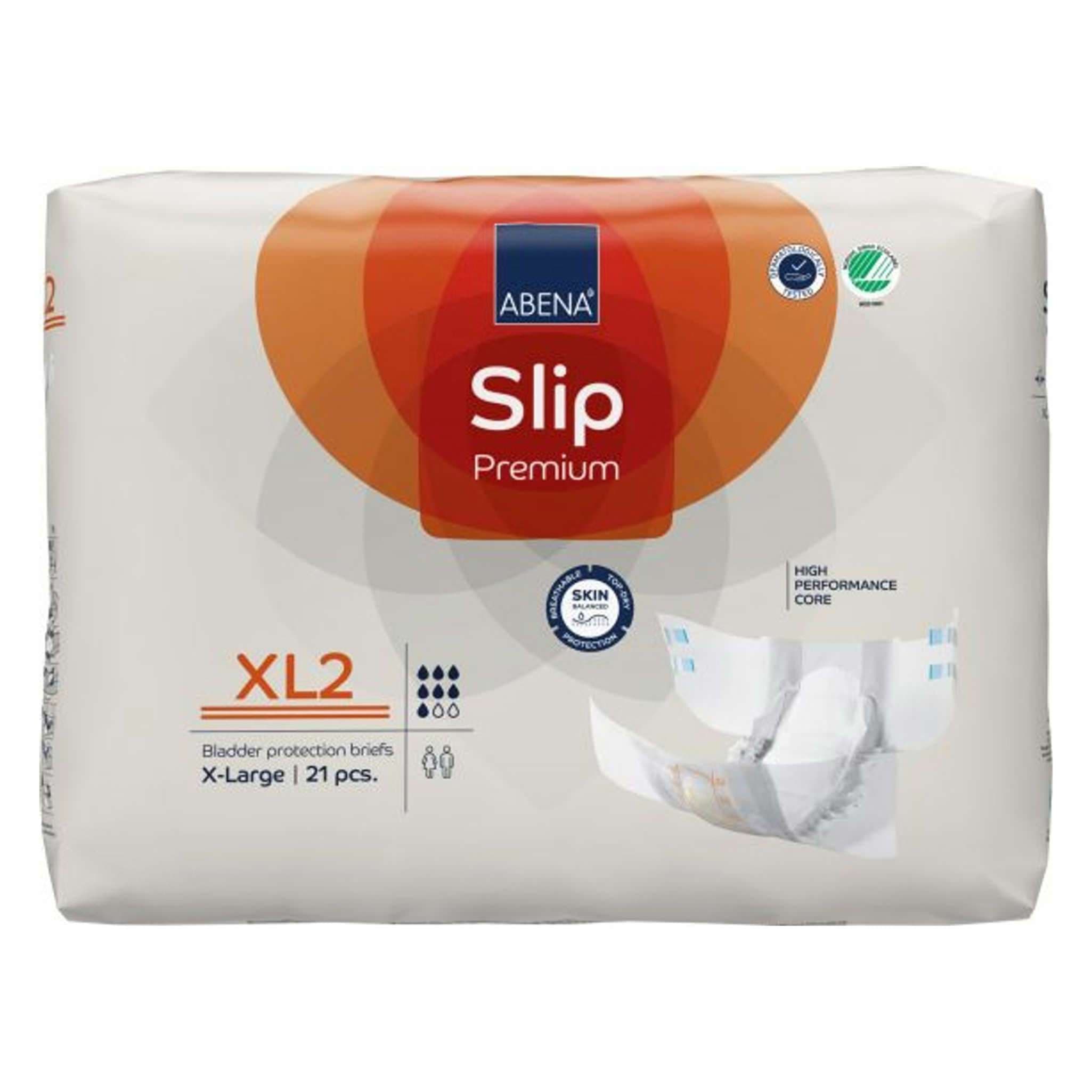Abena Slip Premium Extra Large Brief, Level 2 Absorbency - Case of 84 - Image 1