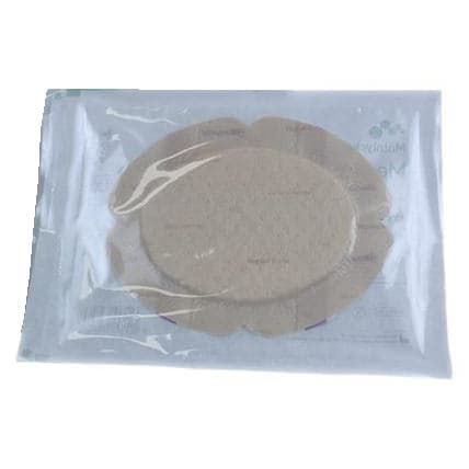 Mepilex Border Flex oval Foam Dressing, 5.1 x 6.3 Inch - Each - Image 1
