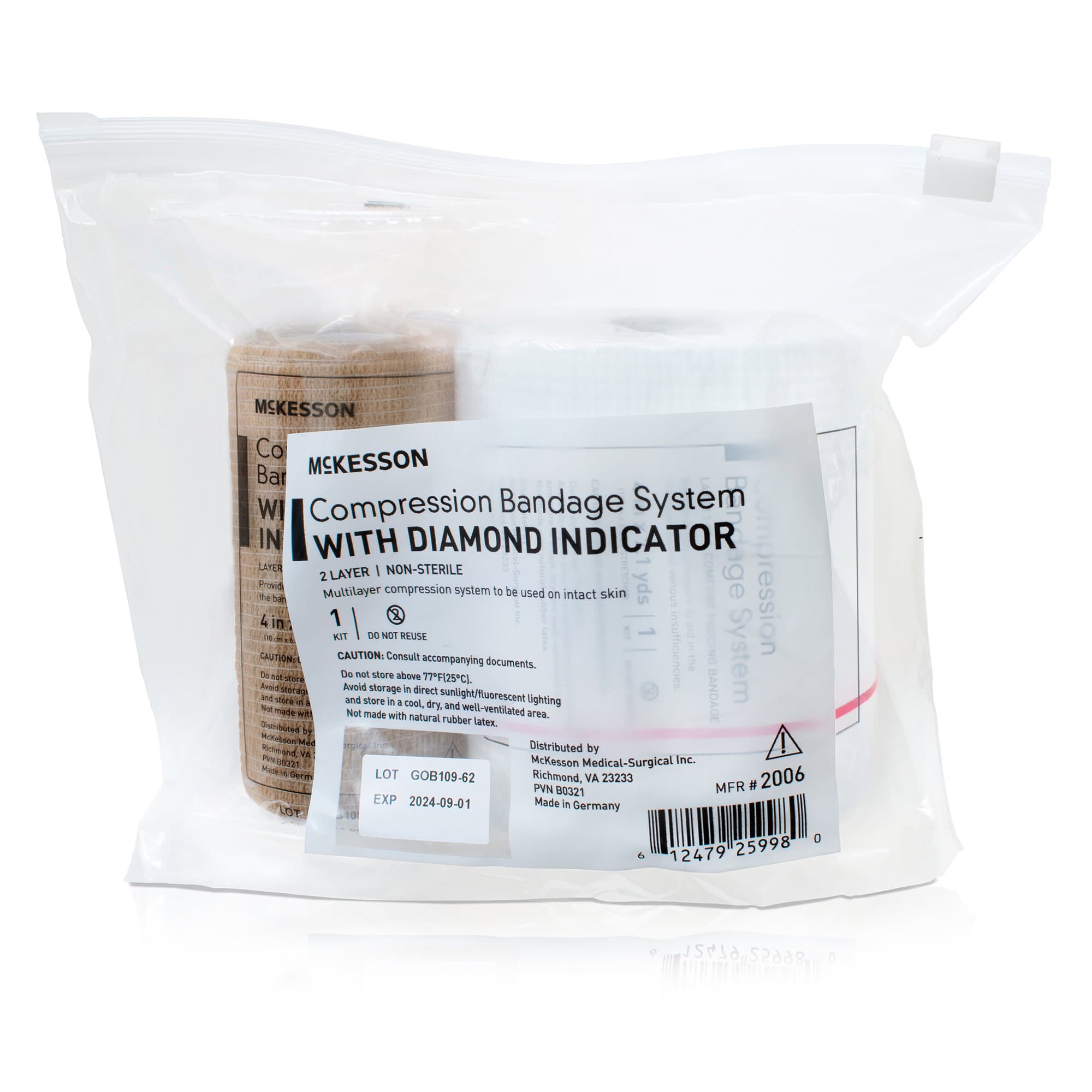 McKesson 2 Layer Compression Bandage System, Non-Sterile - Image 1