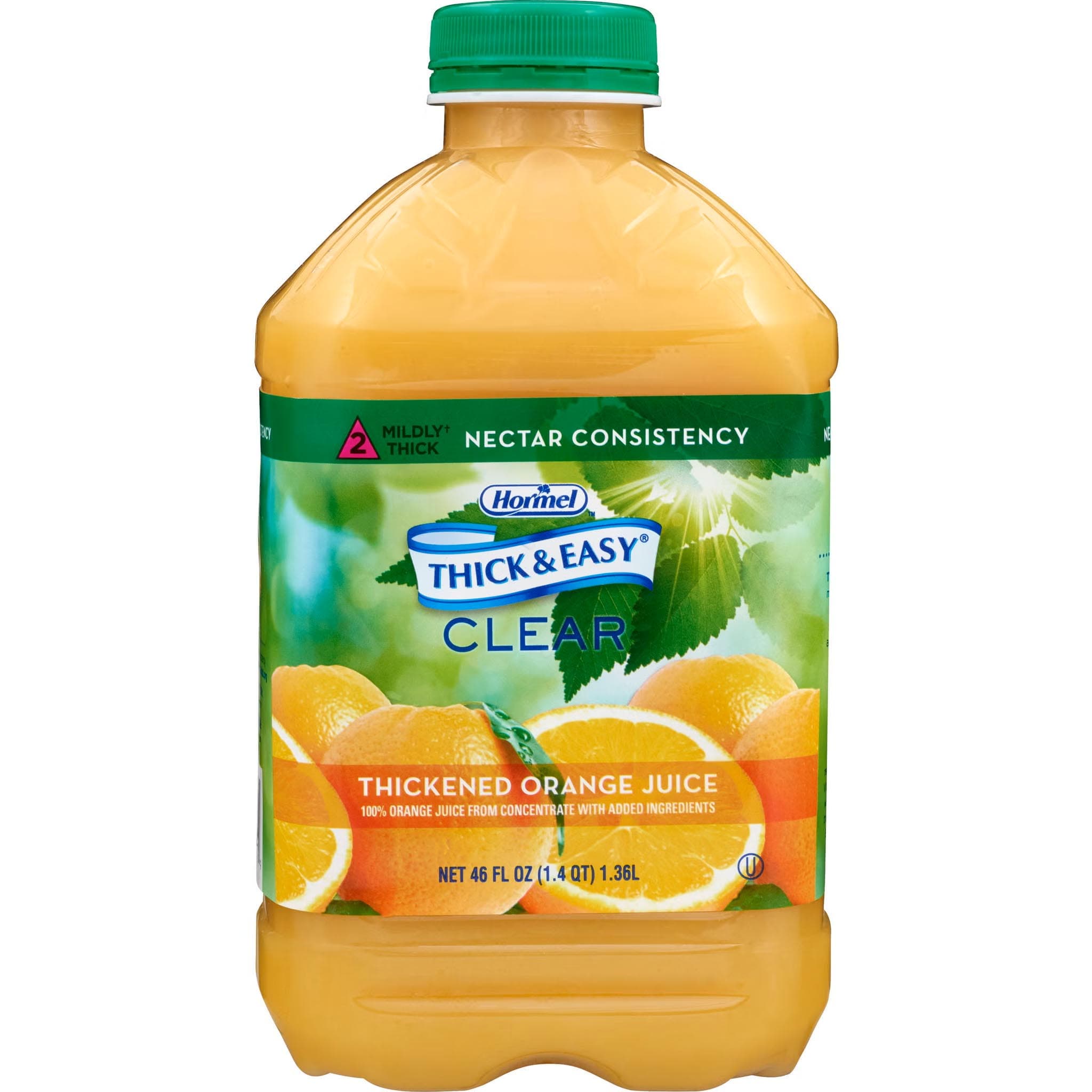 Hormel Thick & Easy Clear Thickened Beverage, 46 oz, Orange - Each - Image 1
