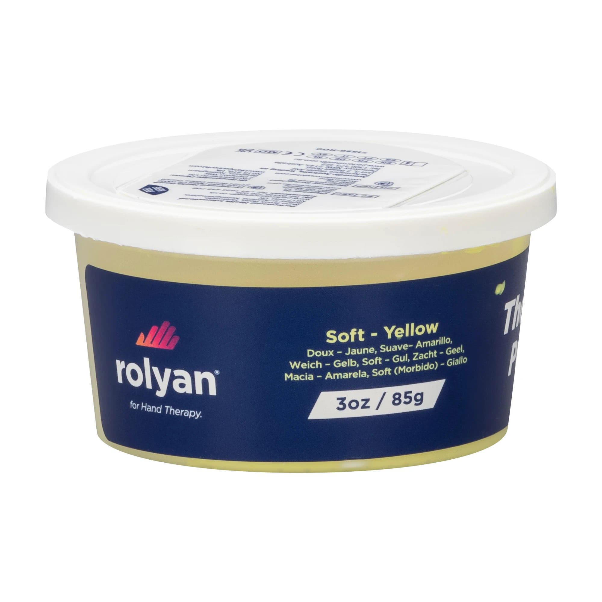 Rolyan Therapy Putty, 3 oz Yellow, Soft - Image 1