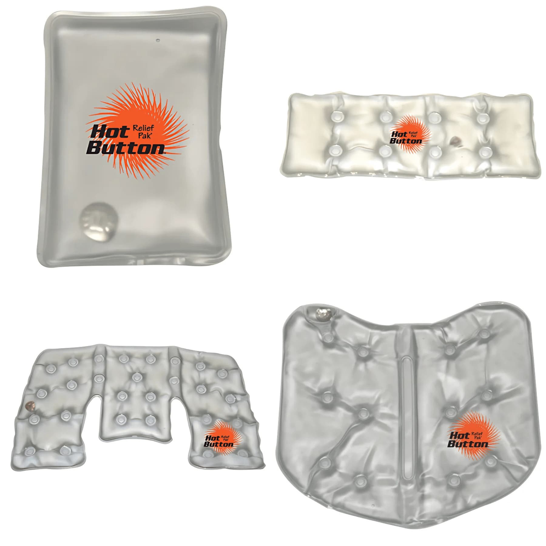 Relief Pak Hot Button Reusable Instant Hot Compress - Image 1