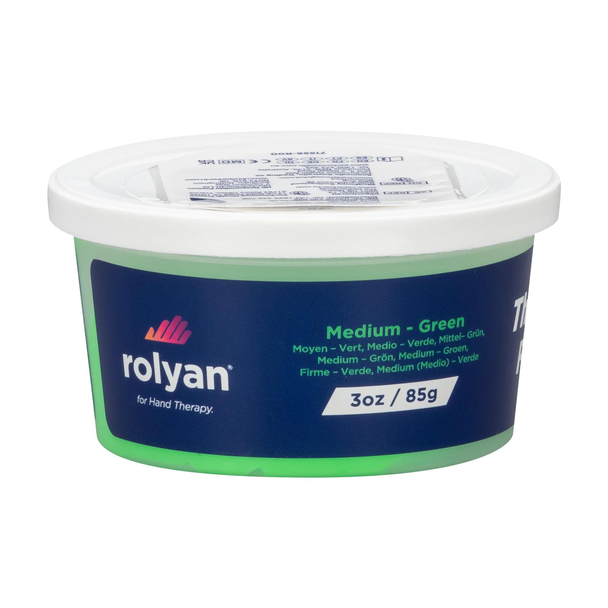 Rolyan Therapy Putty, 3 oz Green, Medium - Image 1