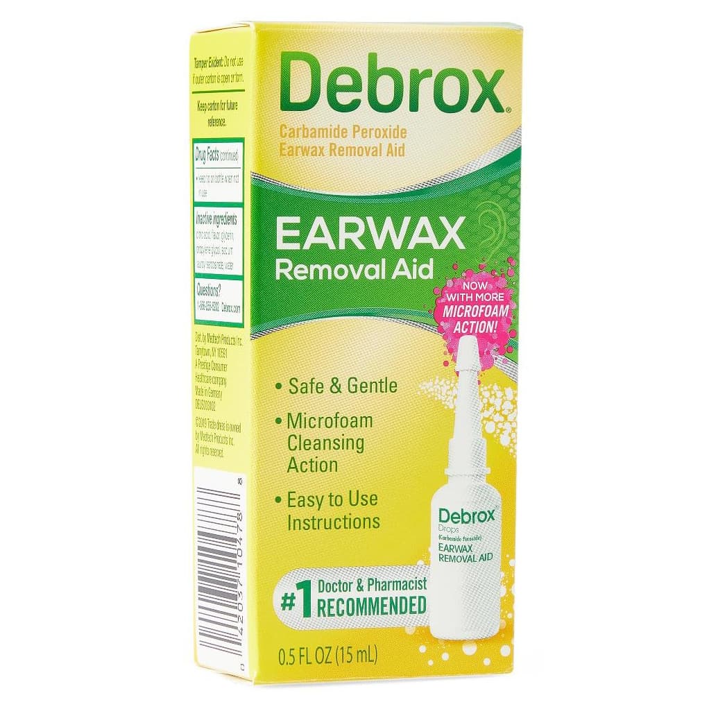 Debrox Earwax Removal Aid Drops, 0.5 oz - Image 2