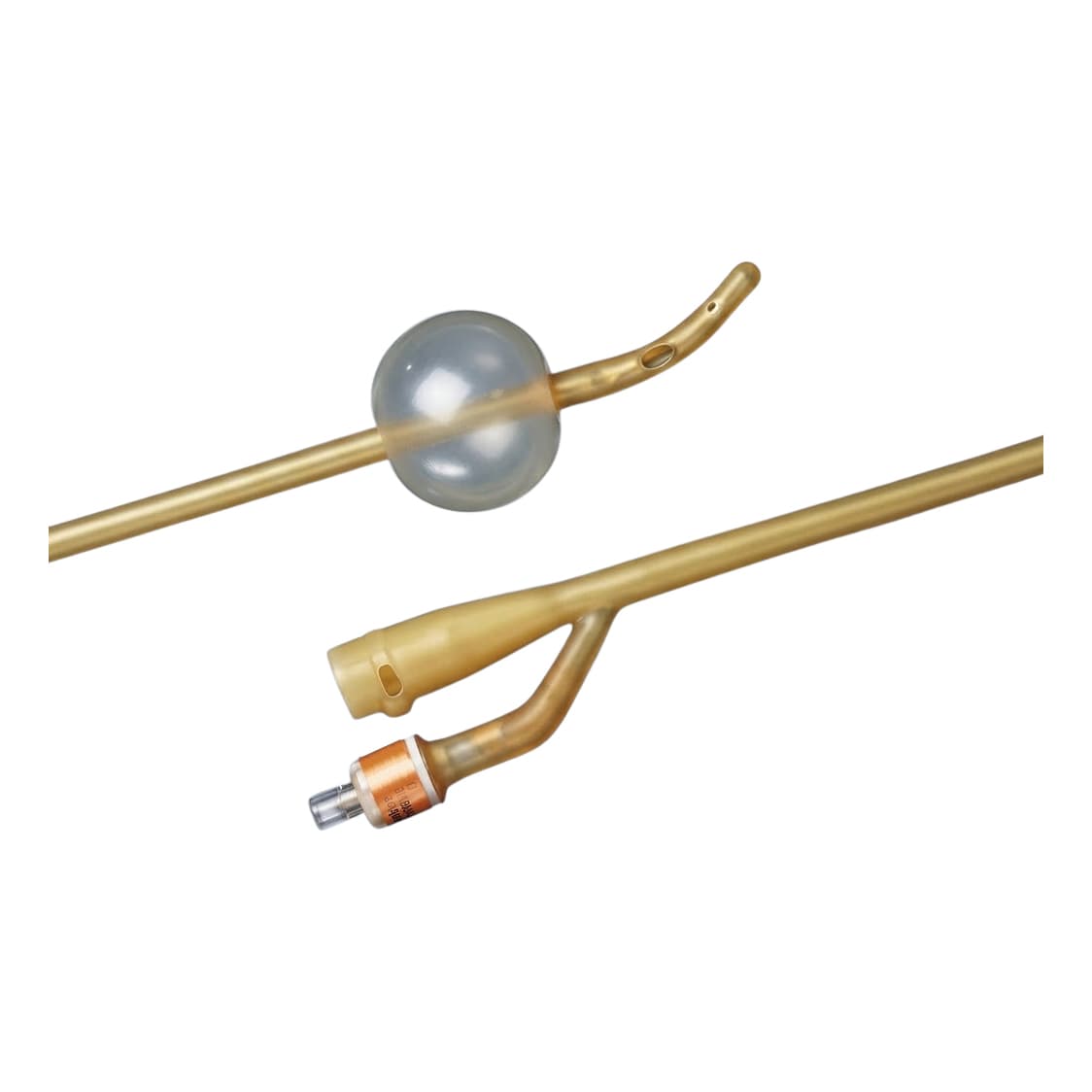 Bardex Lubricath Carson 2-Way Specialty Foley Catheter, Coude Tip, 20 Fr - Case of 12 - Image 1