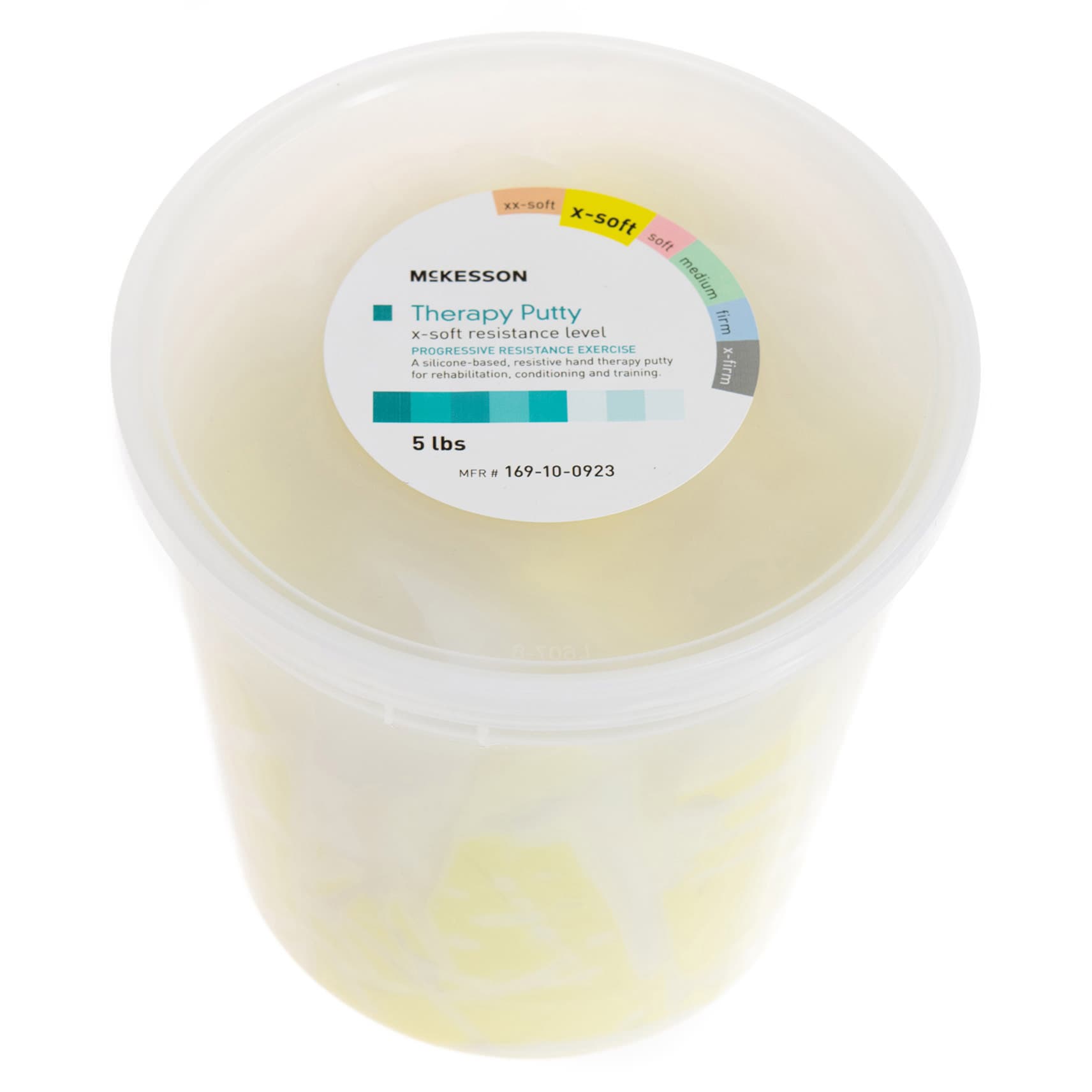 McKesson Yellow Therapy Putty, Extra Soft, 5 lbs. - Image 1