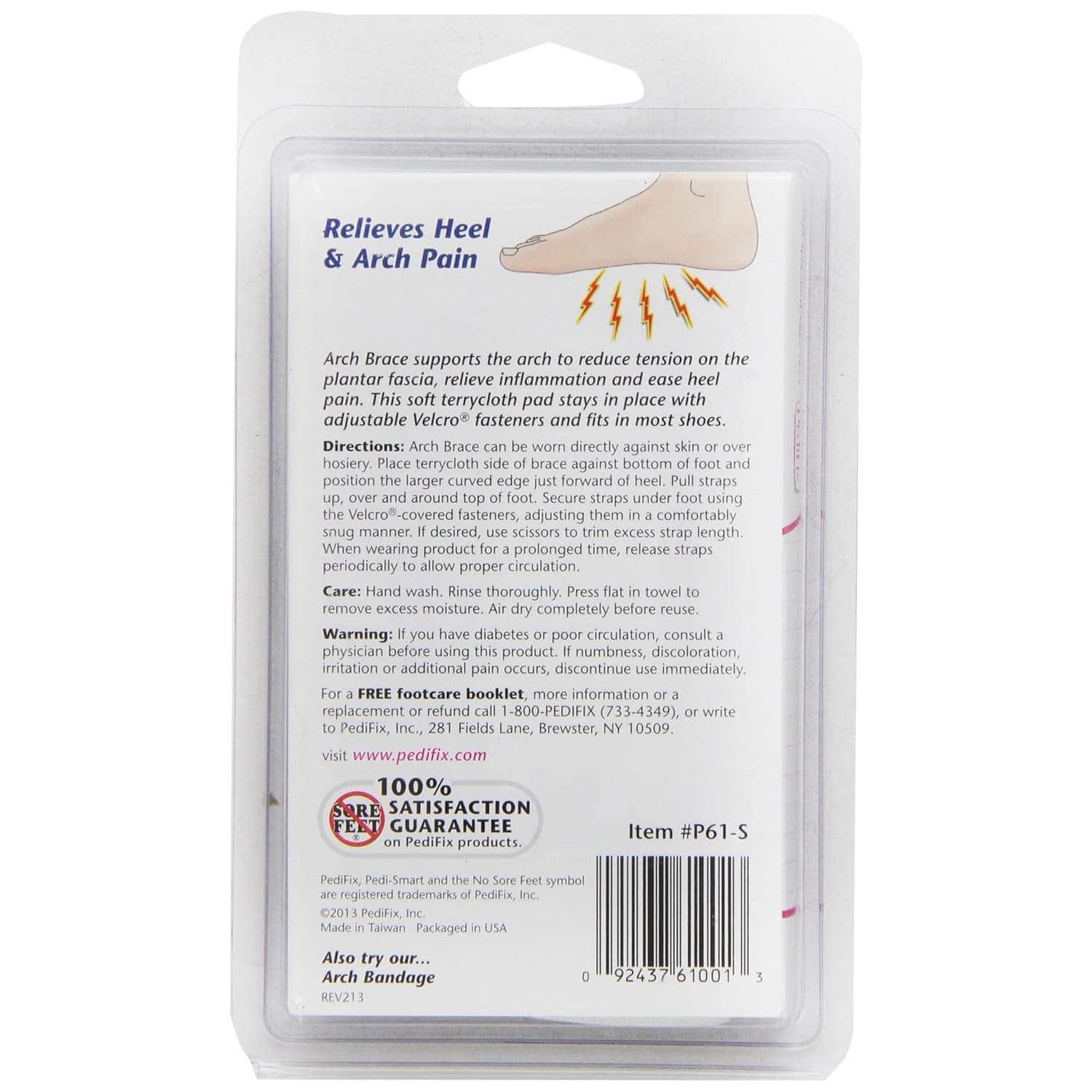 Pedifix Pedi-Smart Arch Brace, Small - Each - Image 2
