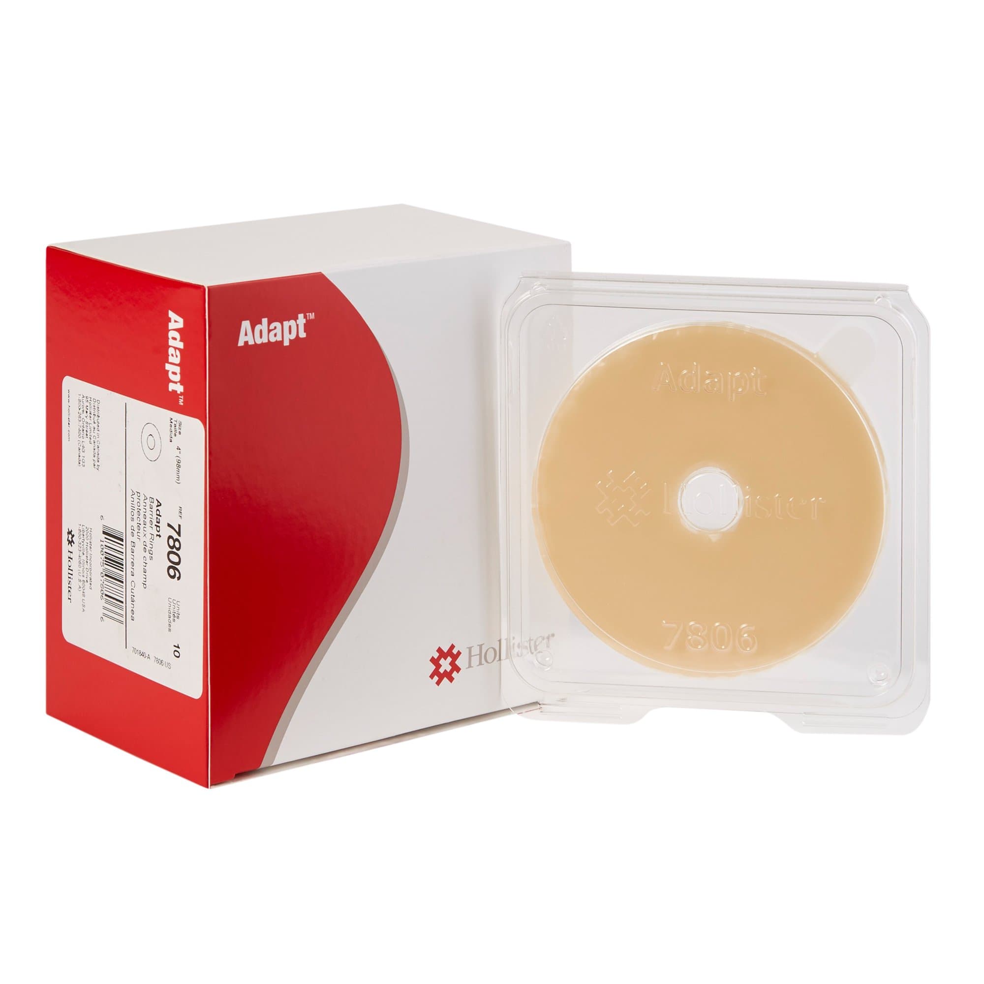 Adapt Barrier Rings, 4 Inch, 2.3 mm Thickness - Box of 10 - Image 1