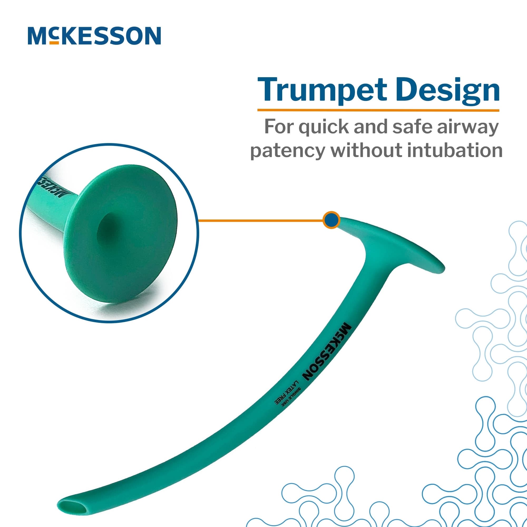 McKesson Nasopharyngeal Airway Green Sterile - Image 2