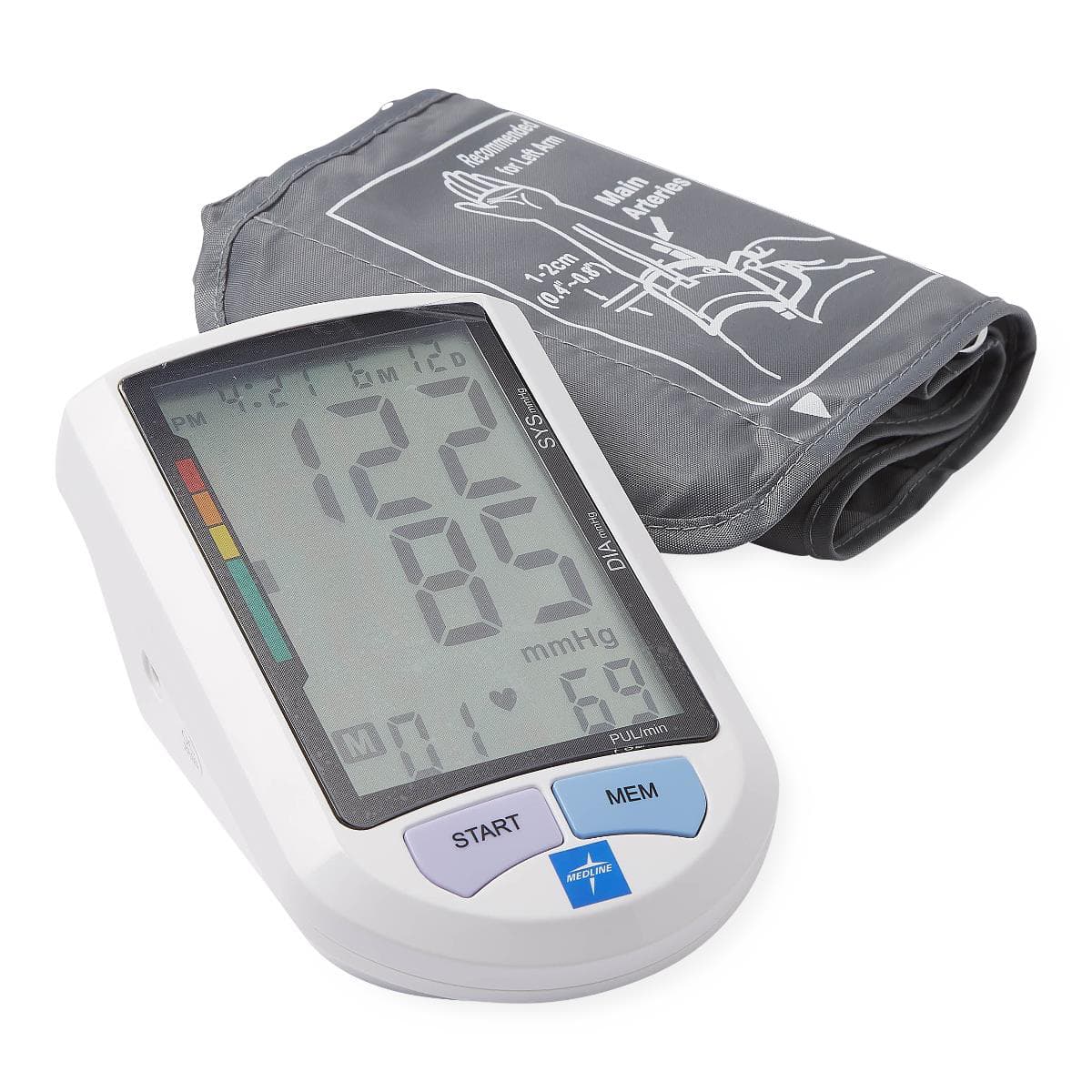 Medline Elite Automatic Digital Blood Pressure Monitors, Universal - Image 1