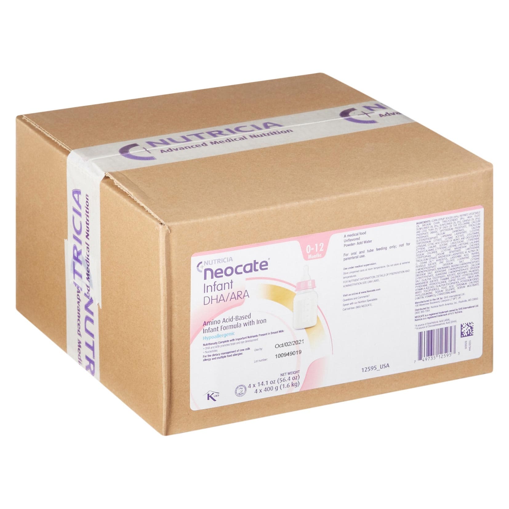 Neocate DHA and ARA Amino Acid Based Infant Formula with Iron - Image 3