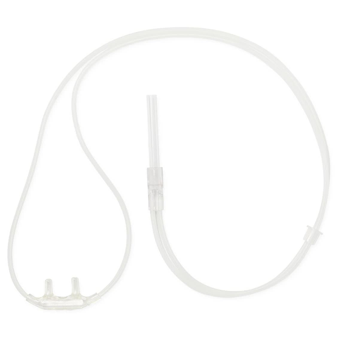 Medline Hudson RCI Soft Oxygen Cannula without Supply Tubing, Adult - Image 1