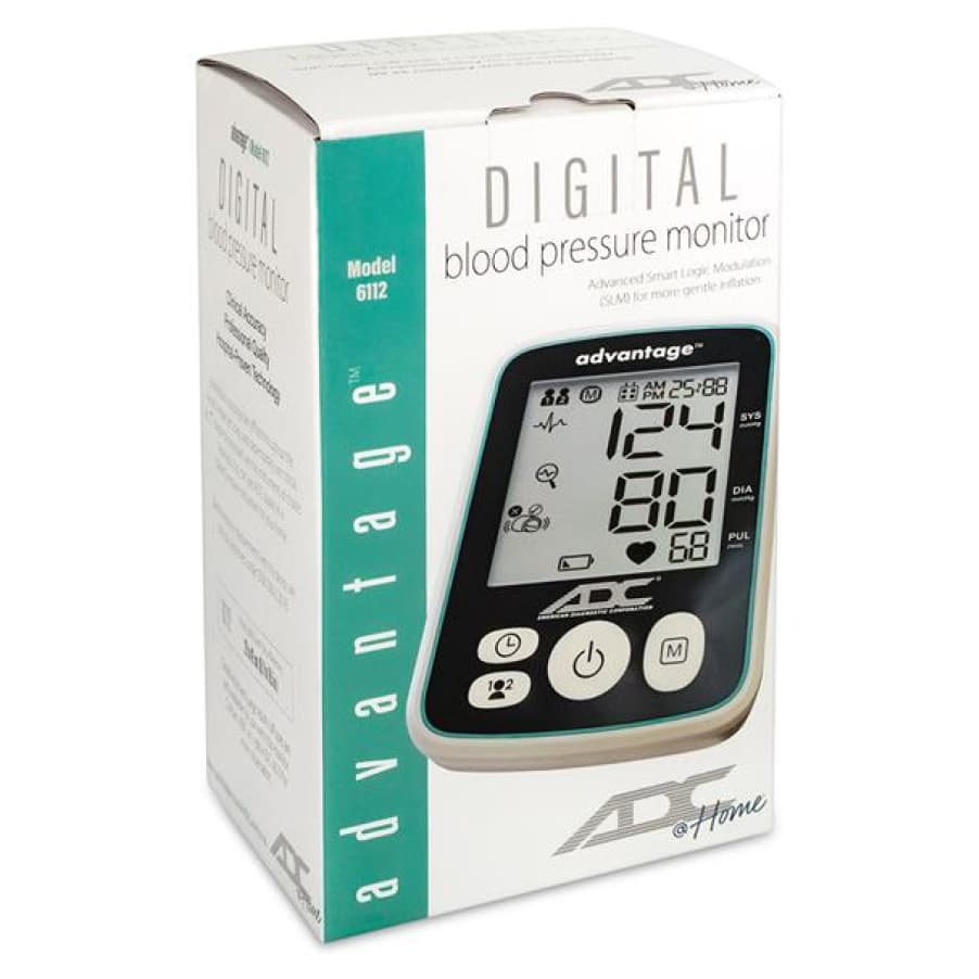 ADC Advantage Digital Upper Arm Adult BP Monitor, Nylon Cuff 22-42 cm - Image 2