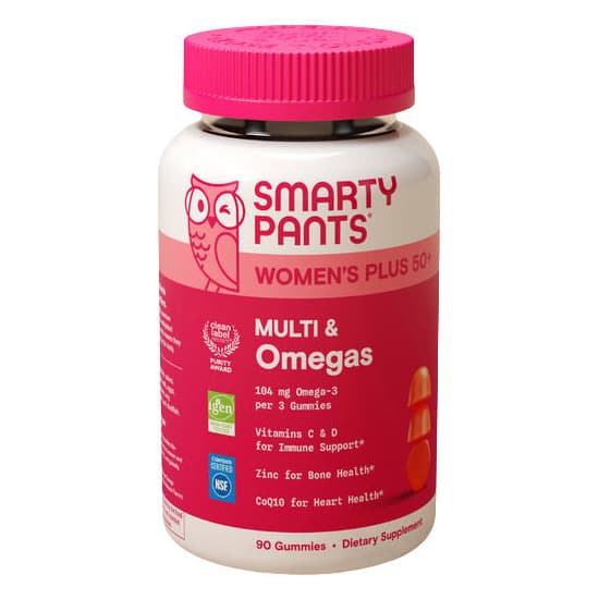 SmartyPants Womens 50 + Multi and Omegas Eagle - Bottle of 90 - Image 1