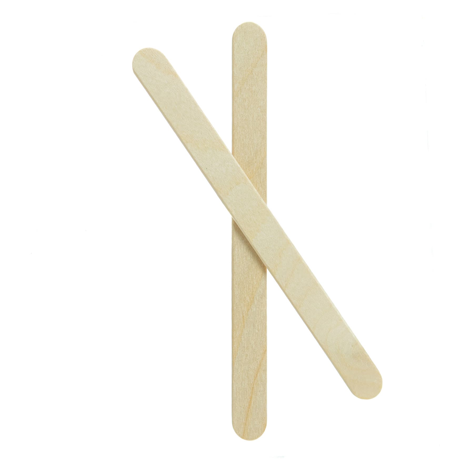 McKesson Infant Unflavored Tongue Depressors, Non Sterile, 4-1/2 Inch - Image 2