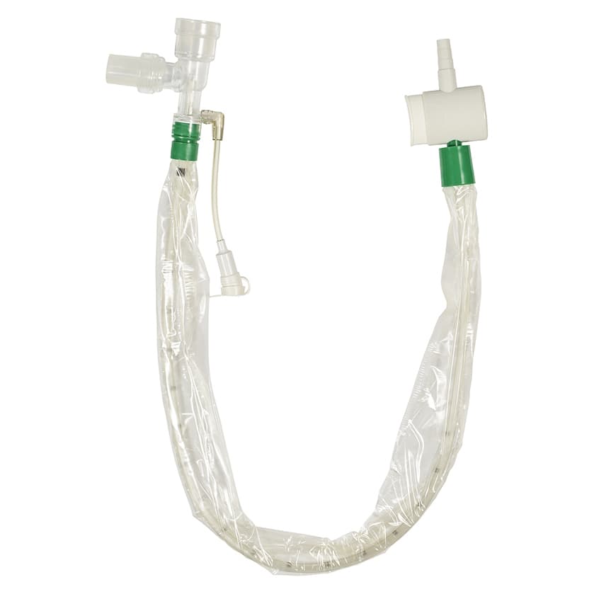 KimVent Tracheostomy Elbow, Double Swivel Ballard, 14FR - Case of 20 - Image 1