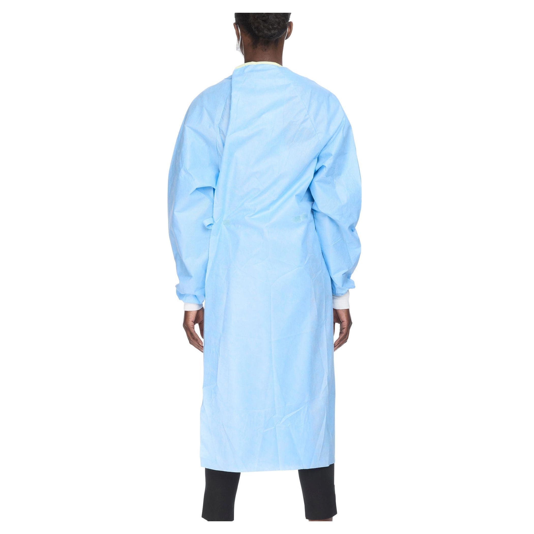 Evolution 4 Non-Reinforced Surgical Gown with Towel, Blue - Image 3