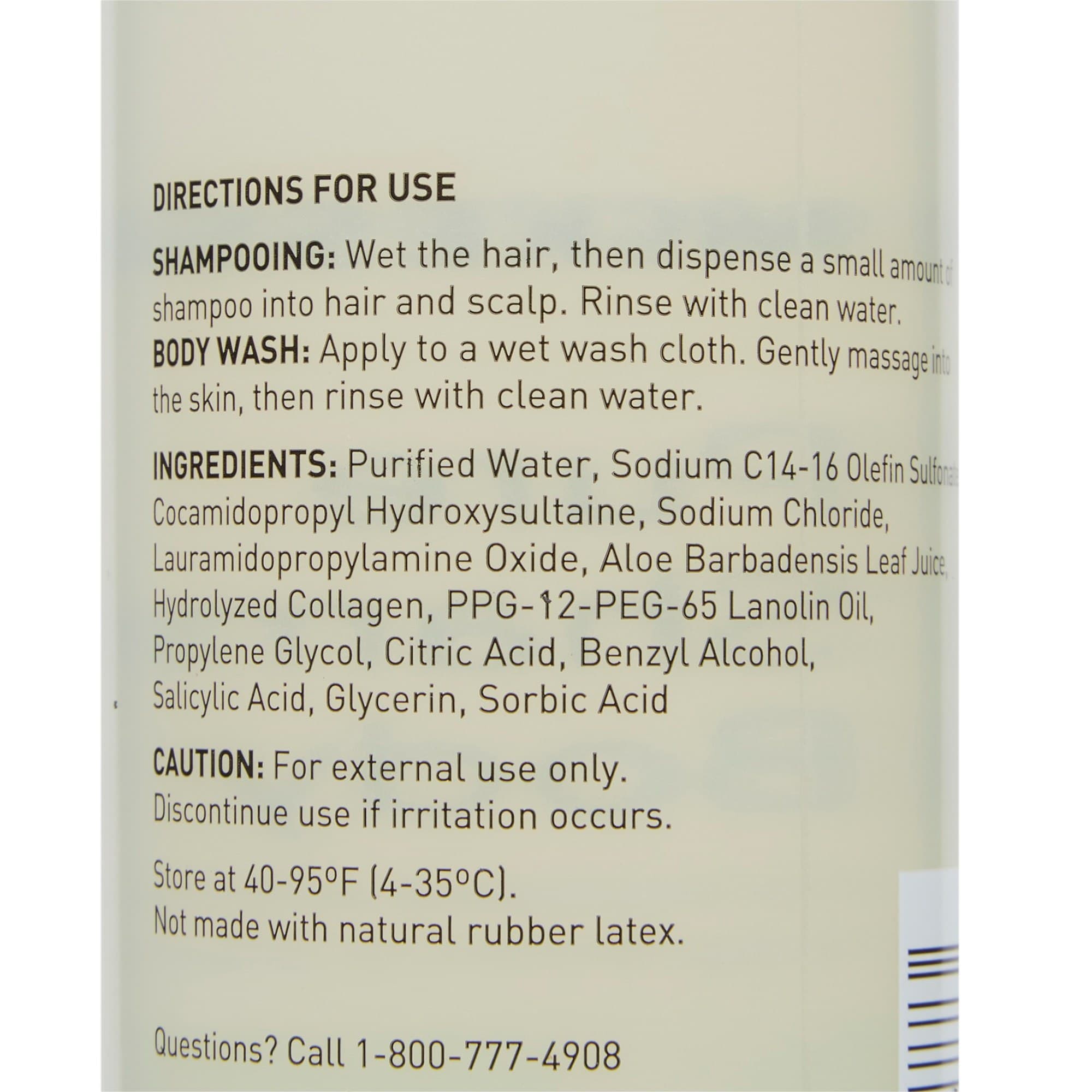 McKesson Pure Shampoo and Body Wash, 8 oz - Image 3