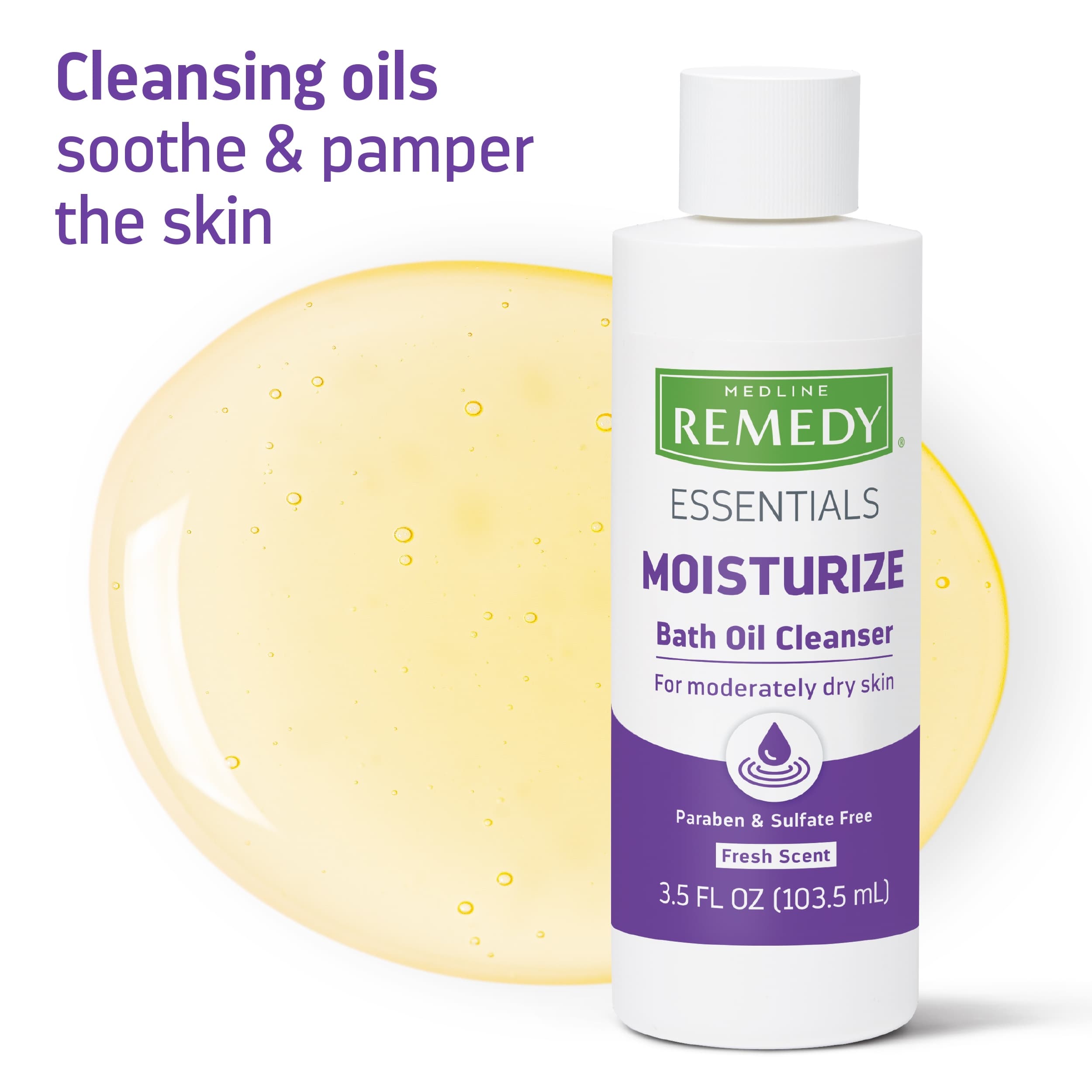 Remedy Essentials Moisturize Bath Oil Cleanser, 3.5 oz - Image 5