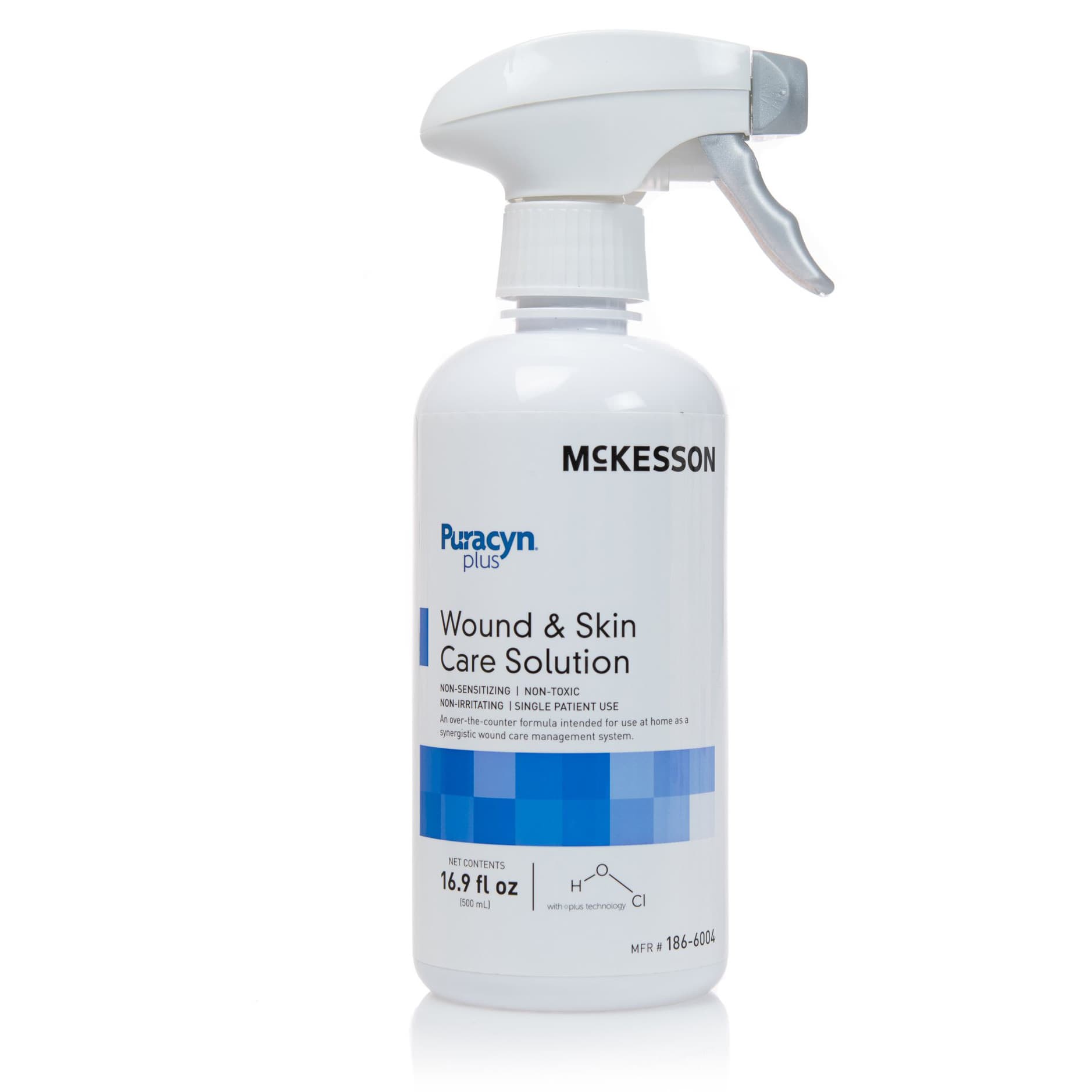 McKesson Puracyn Plus Wound Cleanser NonSterile, Spray Bottle, 16.9 oz. - Case of 6 - Image 1