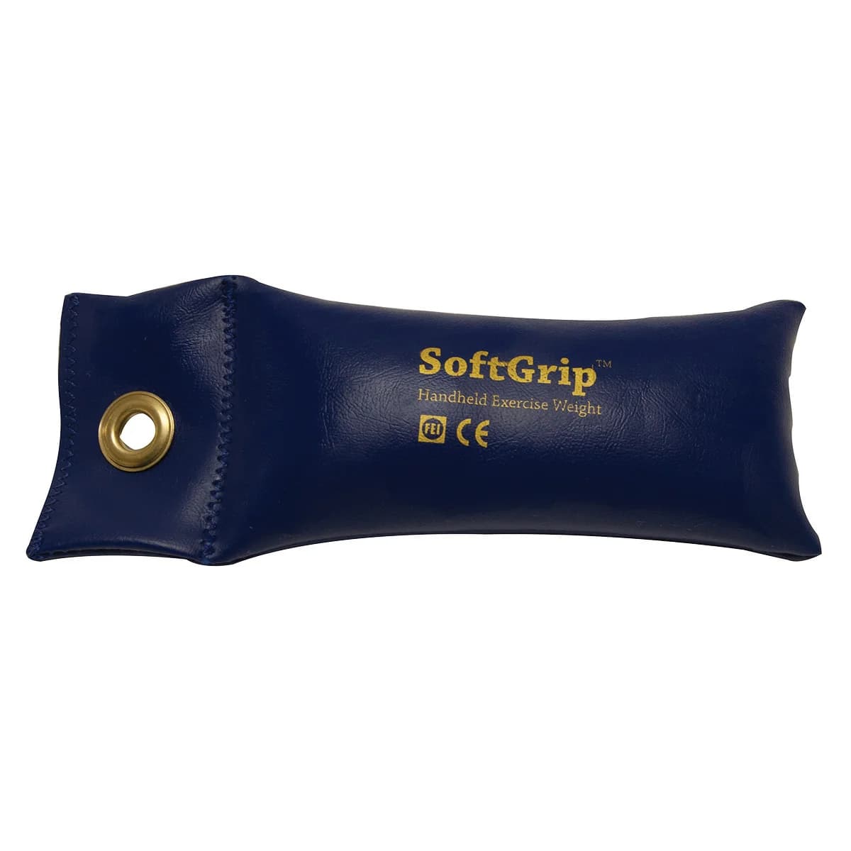 CanDo SoftGrip Hand Weights, Blue, 2.5 Lbs - Image 1