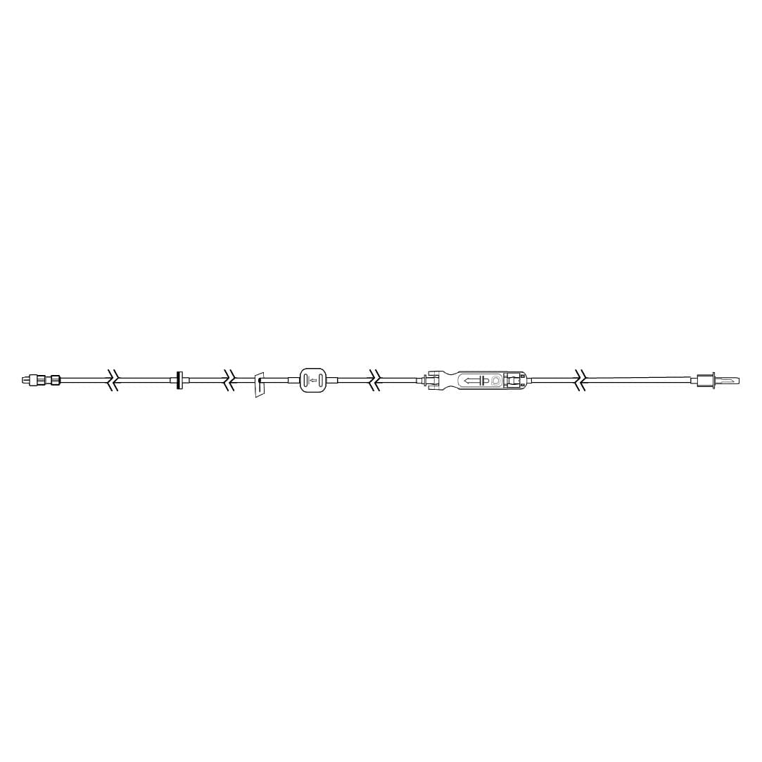 Eitan Sapphire IV Administration Sets with 1.2 micron Filter - Case of 20 - Image 1