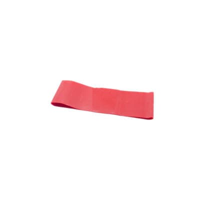 CanDo Band Exercise Loop, 10 Inch Long, Red, light - Box of 10 - Image 1