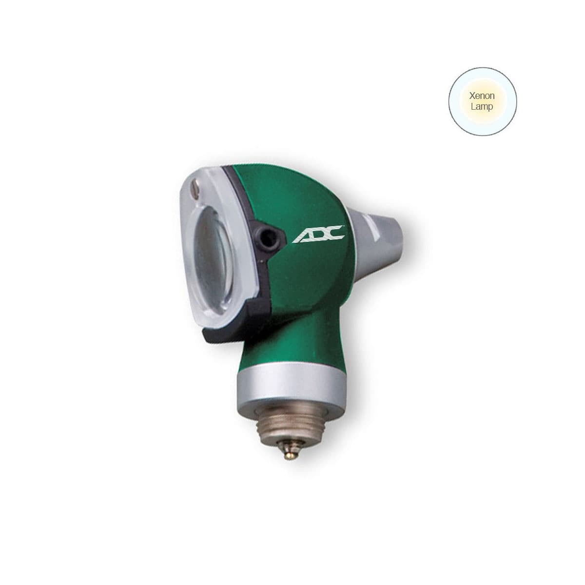 ADC Diagnostix 5120N 2.5V Pocket Otoscope Head, Green, Xenon - Image 1