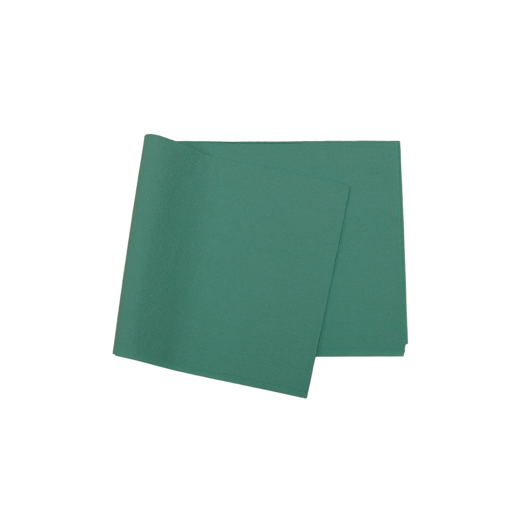 Tidi Choice General Purpose Drape, 40 x 48 Inch, Teal - Case of 100 - Image 1