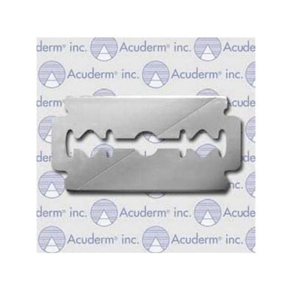 Acu-Razor Surgical Prep Blade Double Edge Non-Sterile - Box of 100 - Image 1