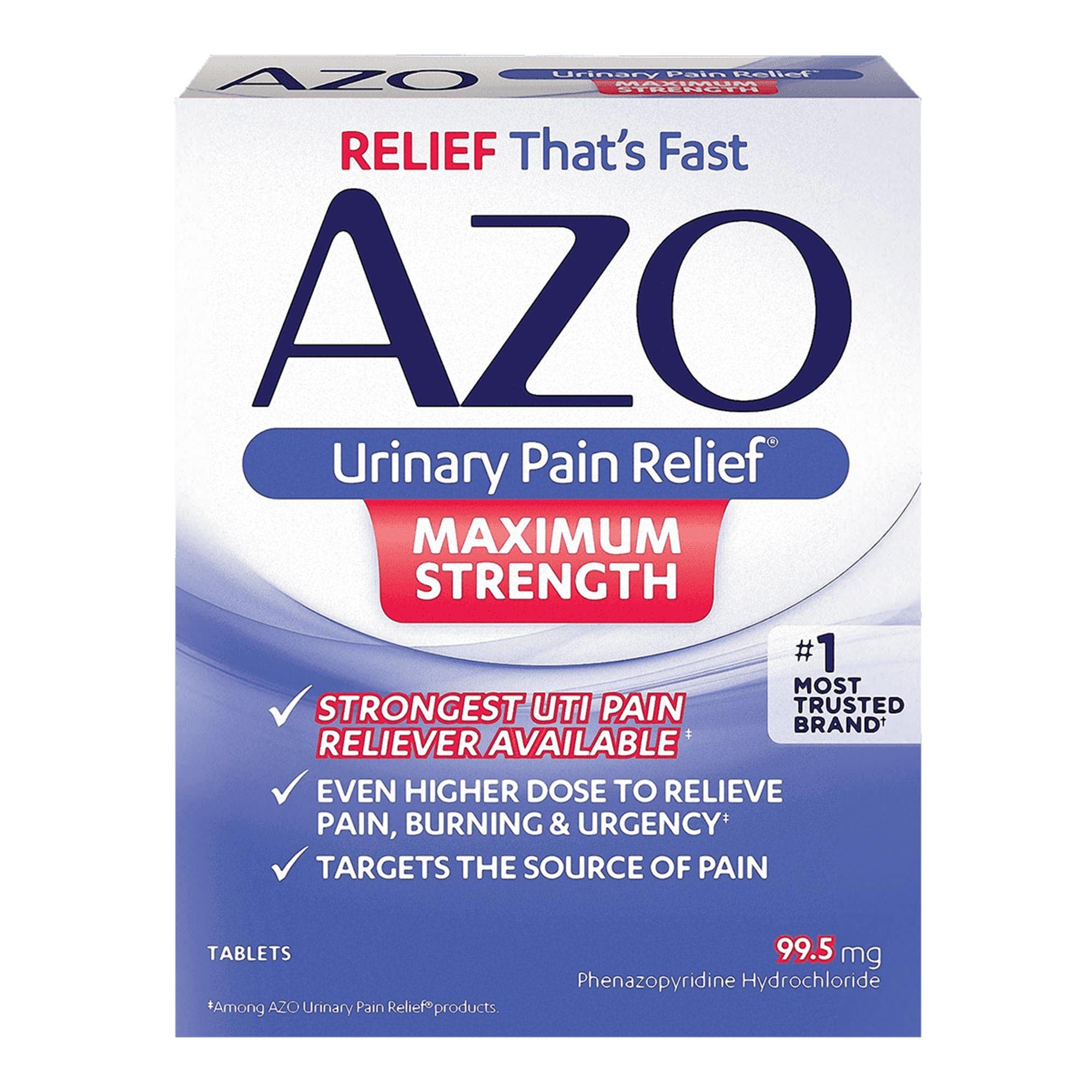 AZO Urinary Pain Relief Maximum Strength Tablets - Image 1