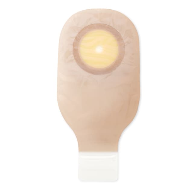 Premier 1-Piece Drainable Ostomy Pouch and Flat FlexWear Barrier