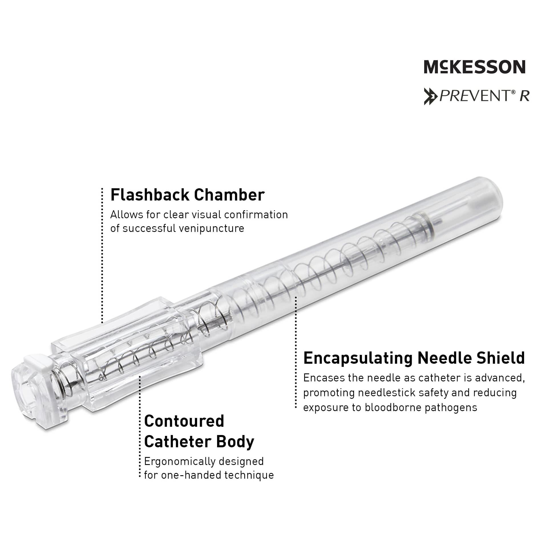 McKesson Peripheral IV Catheter with Winged Hub - Image 6