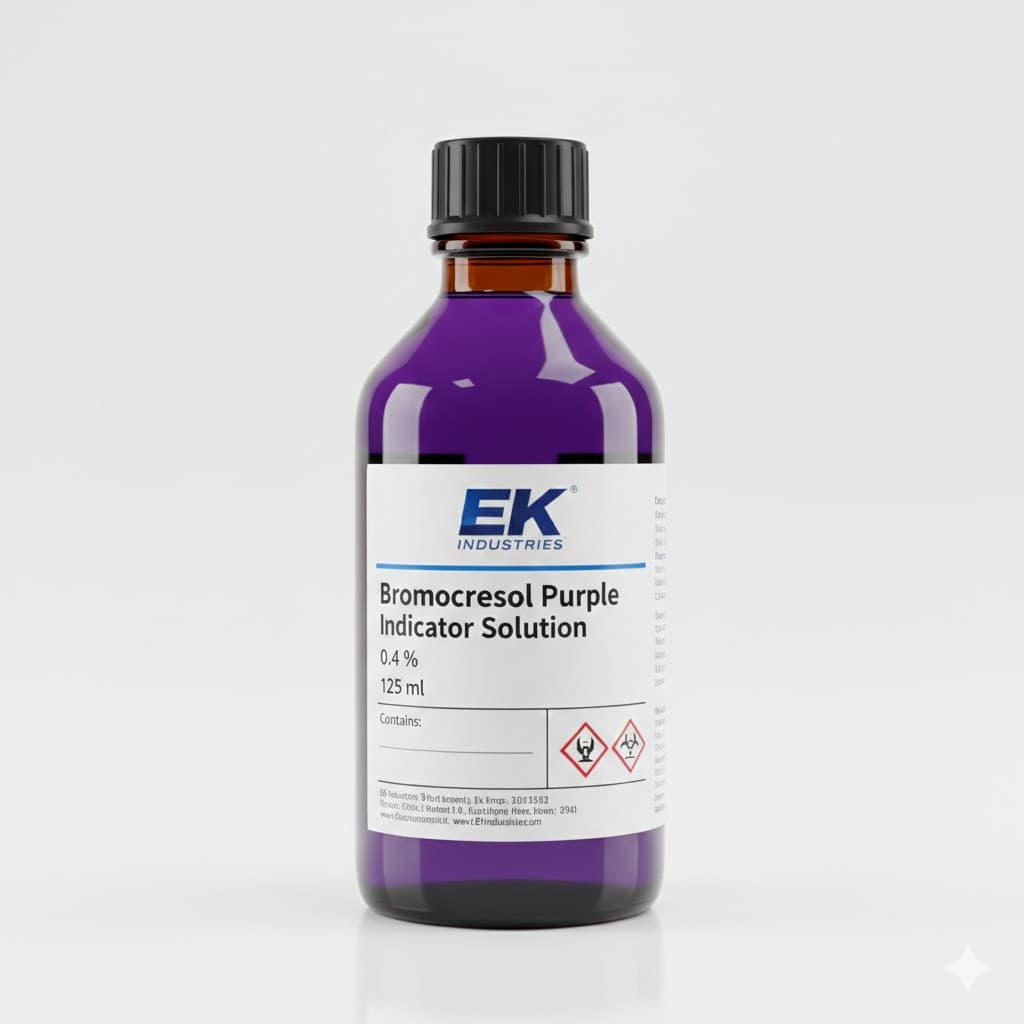 Bromocresol Purple Indicator Solution, 0.4 %, 125 ml - Each - Image 1