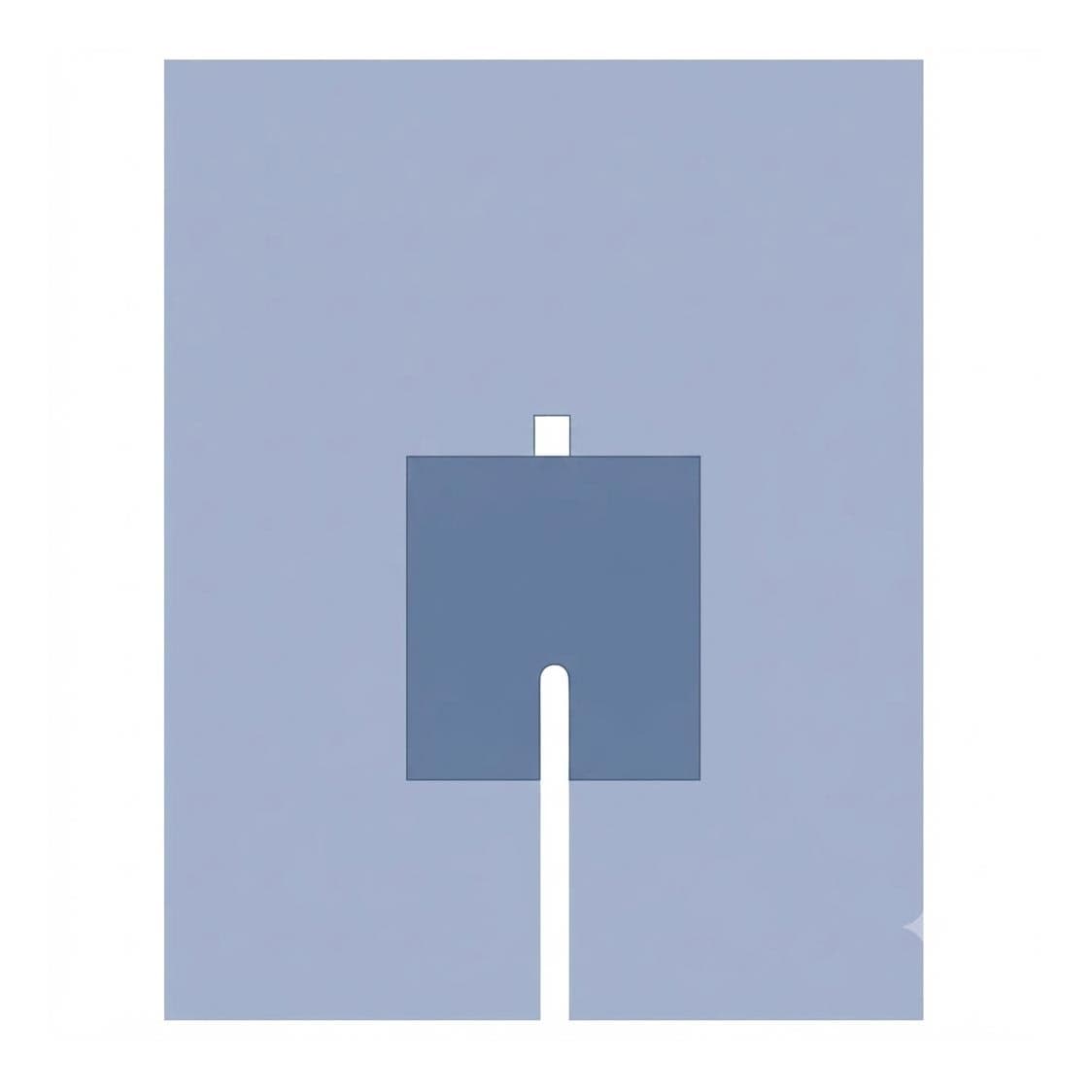 Medline Sterile Small Split Surgical Drape with Adhesive - Case of 18 - Image 1
