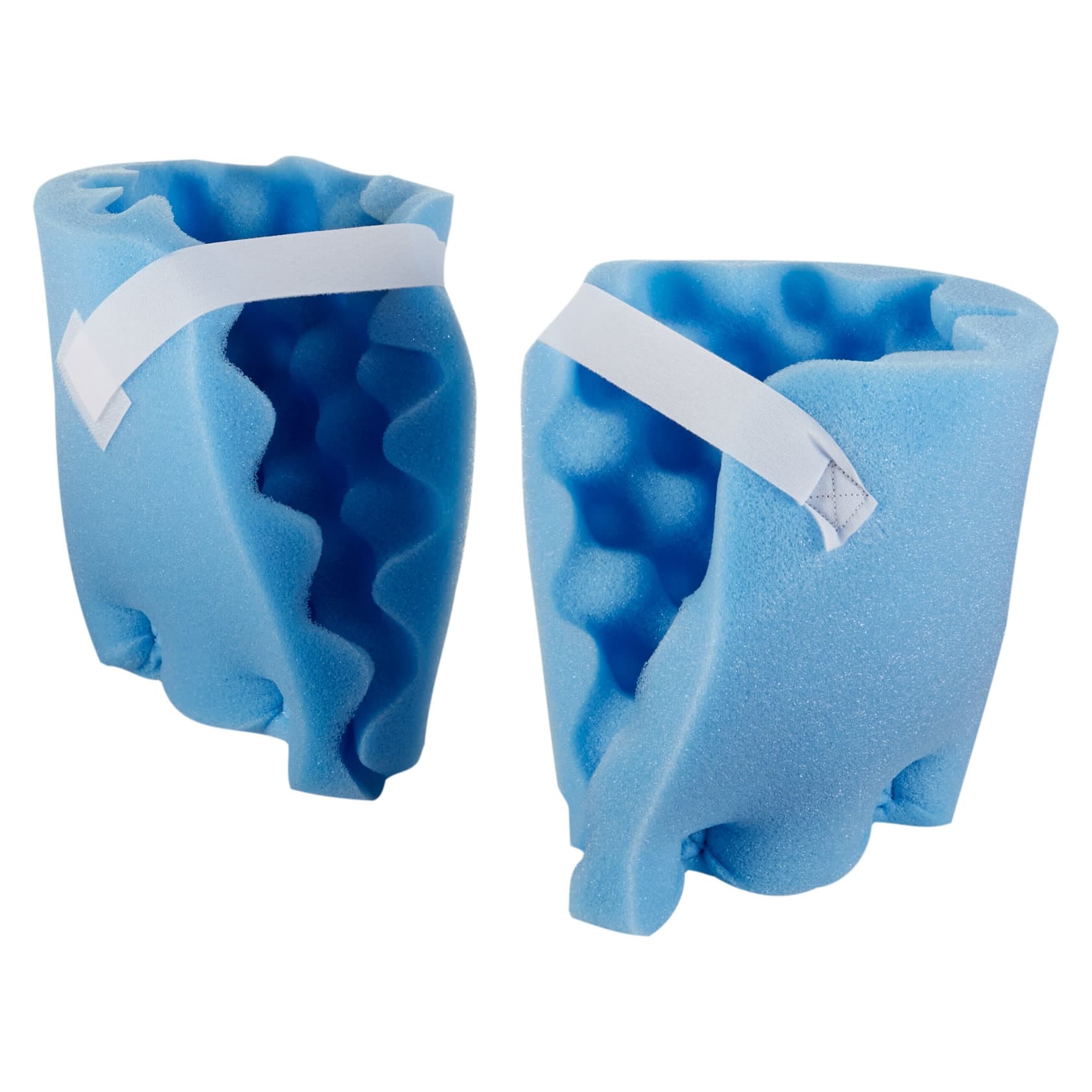 McKesson Heel Protection Pad, Blue, 6-1/2 X 6-1/2 Inch - Pair - Image 1