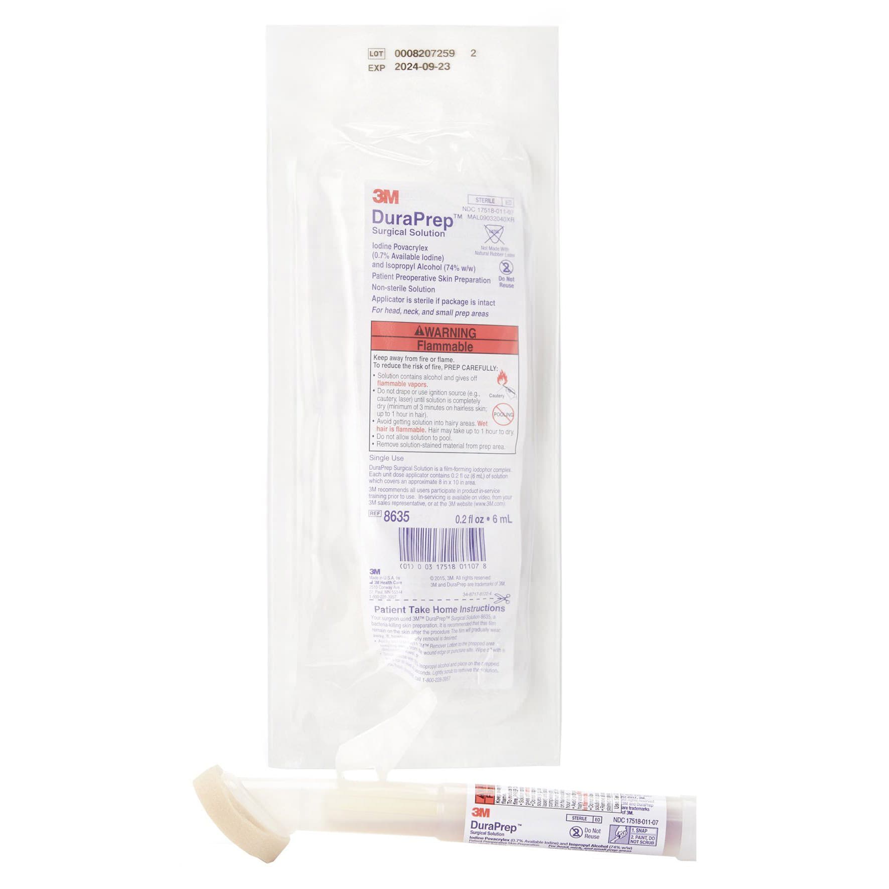 3M DuraPrep Surgical Solution with Applicator, 6 ML - Image 1