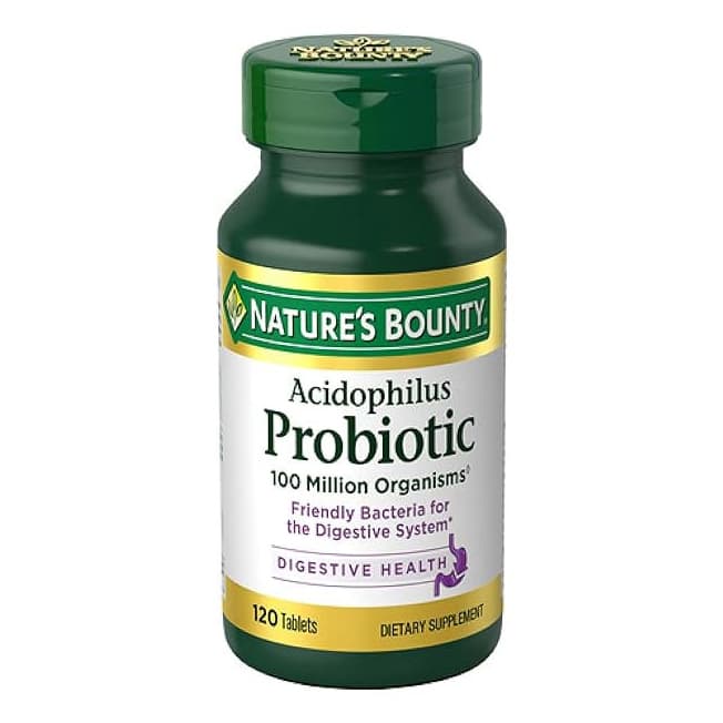 Nature's Bounty Acidophilus Probiotic - Bottle of 120 - Image 1