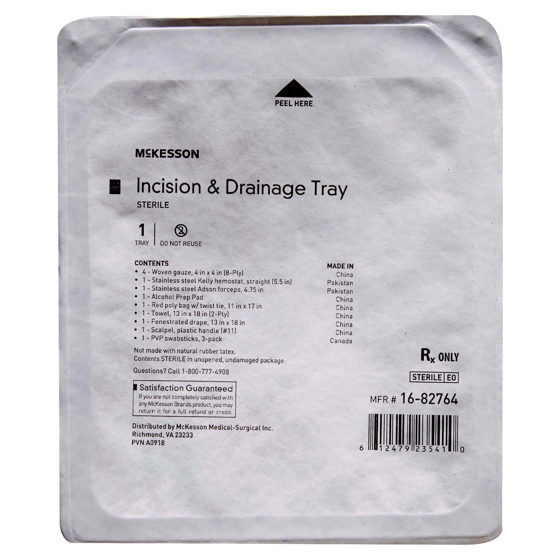 McKesson Incision and Drainage Procedure Kit - Image 2