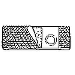 Nu-Hope 6" Flat panel Ostomy Support Belt, 3-1/4", White, Small - Each - Image 1