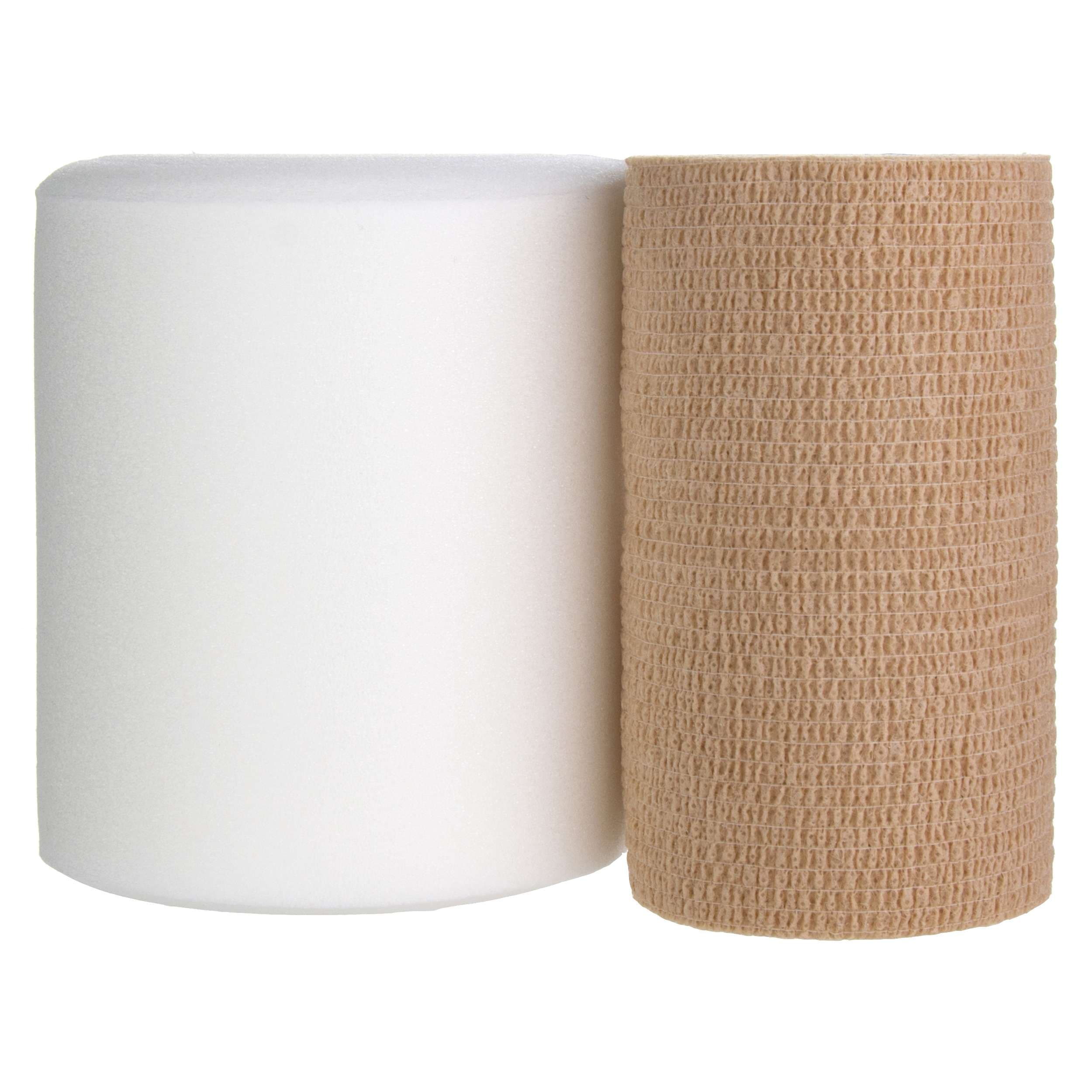 FlexPress2 Lite Two Layer Compression Bandage System, Tan-White - Image 2