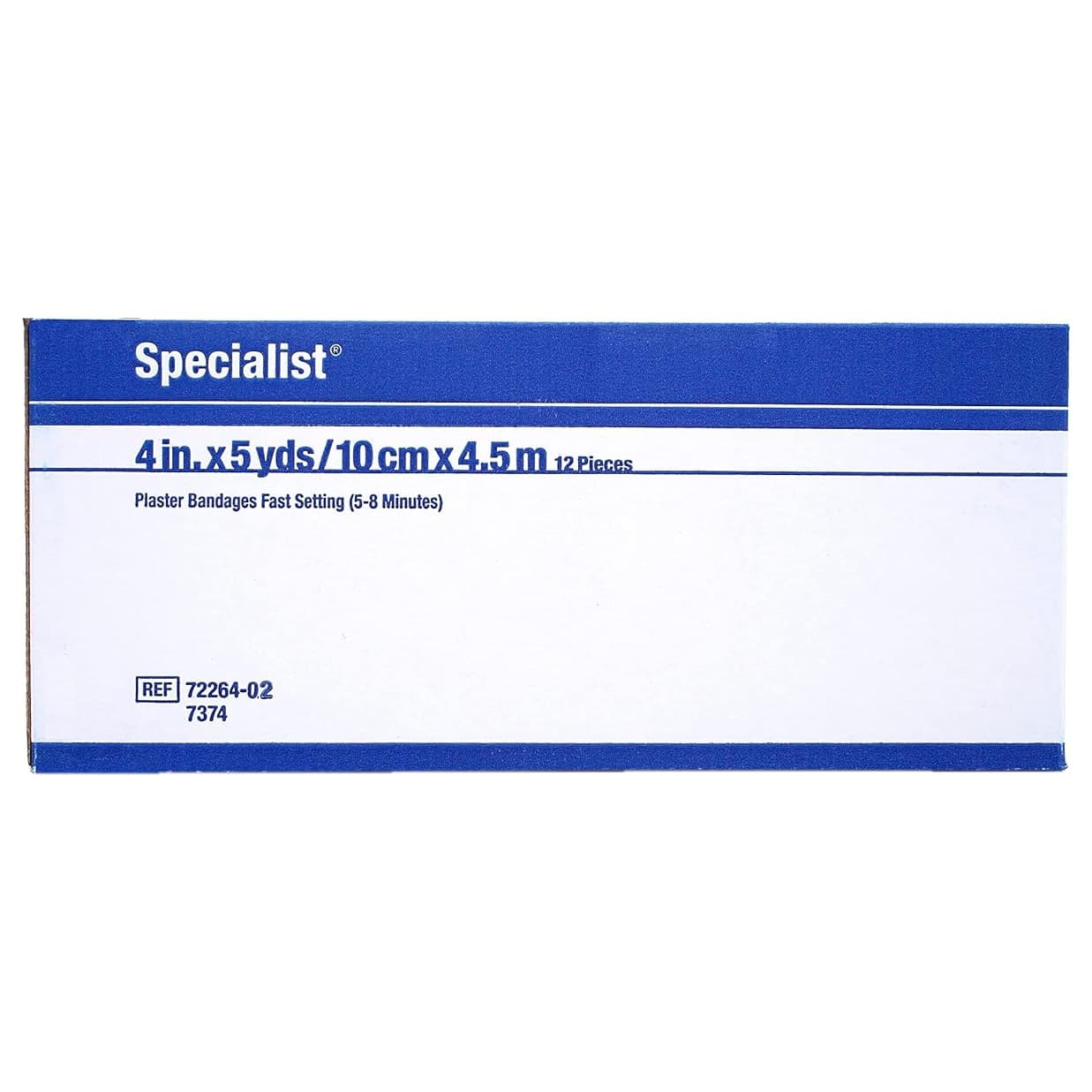 Specialist Fast Plaster Bandages, 4 Inch x 15 Foot - Case of 72 - Image 1