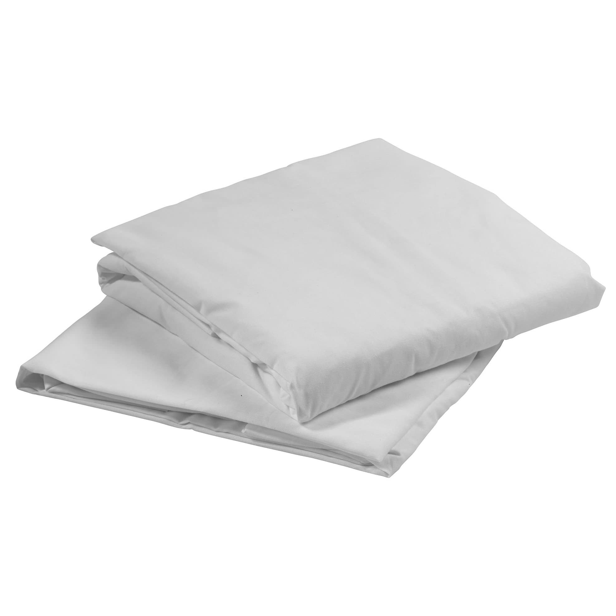 Drive Medical Bed Sheet White, 36 x 80 x 6 Inch, Standard - Package of 2 - Image 1