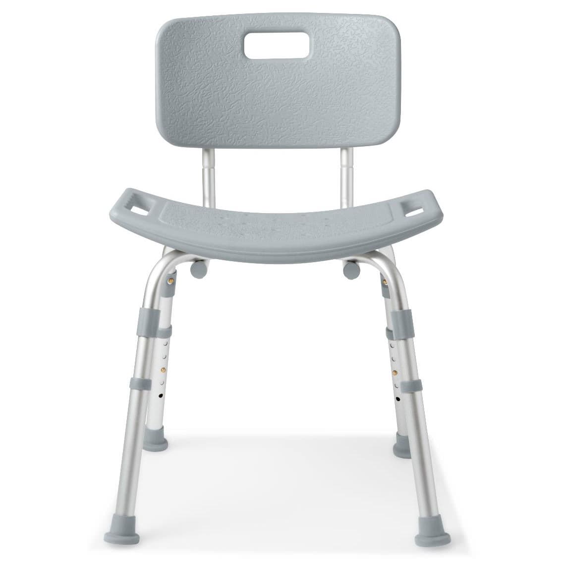 Medline Shower Chair, Gray Knockdown Design - Image 2