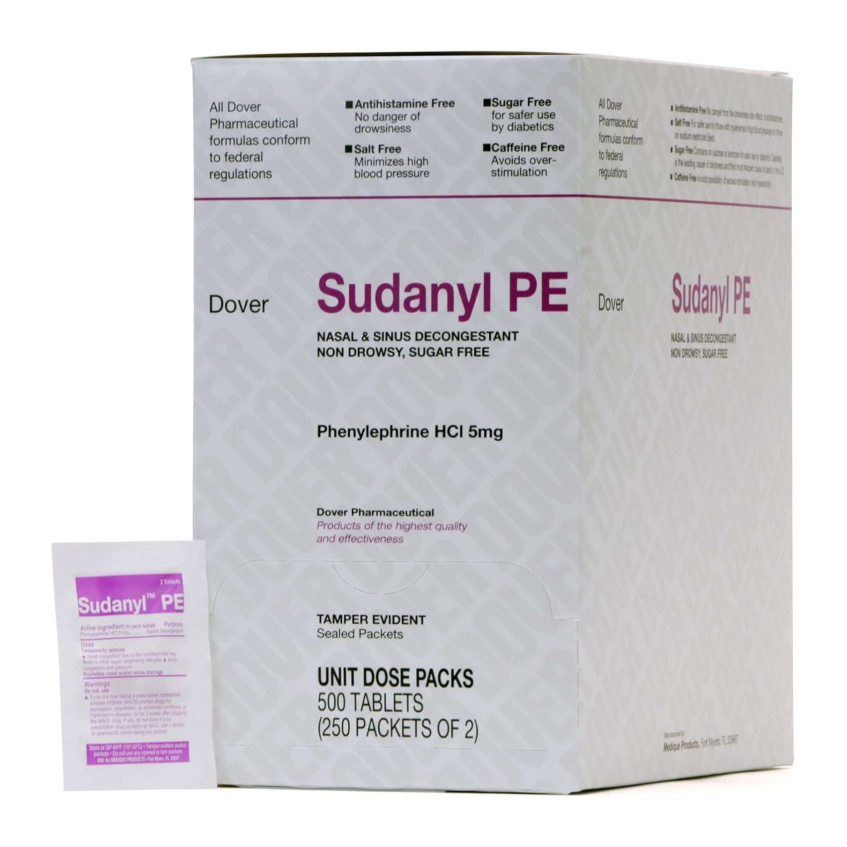 Sudanyl Pe Sinus Relief Tablet - Box of 250 - Image 2